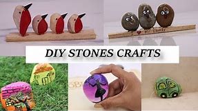 7 Easy DIY Pebble Art Project Ideas for Home Decoration/ Easy Stone Crafts By Aloha Crafts
