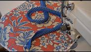 How to apply and join decorative twist cord trim - the right way!