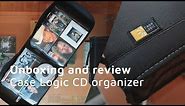 The Case Logic CDW208 disc organizer - Unboxing and review