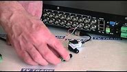 How to Connect a PTZ Camera to a DVR