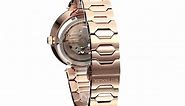 Wittnauer Womens WN4024 18mm Stainless Steel Rose Gold Watch Bracelet
