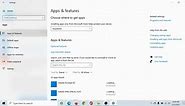 How to Reset or Repair Microsoft Store apps via Windows Settings
