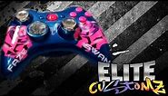 Faze Swan custom airbrushed xbox 360 controller|Elite-customz.com