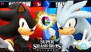 SHADOW VS SILVER!! - Shadow & Silver Play Super Smash Bros Ultimate!