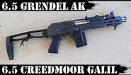 6.5 Grendel AK and 6.5 Creedmoor Galil!