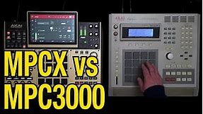 Akai MPC X versus MPC3000 Sound Comparison Shoot Out