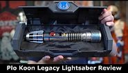 Star Wars Galaxy's Edge: Plo Koon Legacy Lightsaber Review