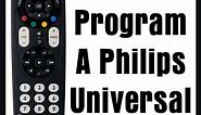 How To Program A Philips Universal Remote