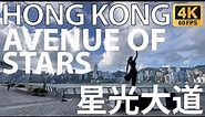 🇭🇰 Avenue of Stars Hong Kong Walking Tour [4K 60fps]