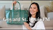 GOYARD ST. LOUIS TOTE PM | unboxing, first impressions, mod shots, distance sale experience