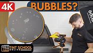 How To Fix Window Tint Bubbles? || Rectifying Your Mistakes || Tint School Online
