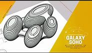 GALAXY SOHO by ZAHA HADID SKETCHUP TUTORIAL | 3D Model