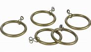Buy Argos Home 20 Metal 28mm Curtain Rings - Antique Brass | Blind and curtain accessories | Argos