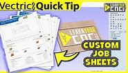 Job Sheets make your CNC life easier — Learn Your CNC