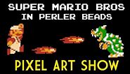 Perler Beads Tutorial: Super Mario Bros - Pixel Art Show