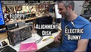 8" Floppy drive final repair and realignment procedure (ft. Usagi Electric)