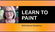 Learn to Paint One Stroke With Donna - Intro to One Stroke Painting | Donna Dewberry 2022