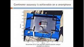 Centimeter Positioning with a Smartphone-Quality GNSS Antenna