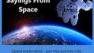 Space Explored in Idioms and Sayings
