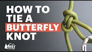 Rock Climbing: How to Tie a Butterfly Knot