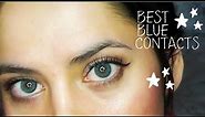 Most Natural Blue Contacts (BEST Blue Contacts IN THE WORLD!)