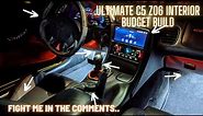 COMPLETE OVERVIEW OF MY C5 Z06 ULTIMATE INTERIOR BUILD.