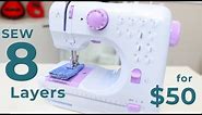 Mini Sewing Machine with Multiple Stitches! | Review & Unboxing