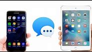 iPad: Use iMessage with an Android Phone | H2TechVideos