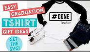 Graduation Gift Idea | Make A Shirt With Cricut Maker & EasyPress