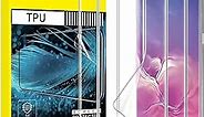 QUESPLE [3 Pack Samsung Galaxy S10 Screen Protector[Not Glass], [Ultra-Thin][ Ultrasonic Fingerprint Support] Full coverage TPU Flexible Screen Protector