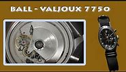 Servicing ETA/Valjoux Caliber 7750 Watch Movement
