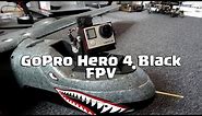 GoPro Hero 4 Black, first FPV