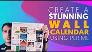 How to Create a Printable Wall Calendar Using PLR Content
