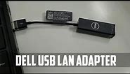 Dell USB Lan adapter | Dell USB 3 0 Type A to Ethernet Adapter PXE Boot