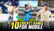 10 Best CRICKET Games For Android & iOS Ever Made | T20 World Cup Special [HINDI]