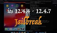 Jailbreak iOS 12.4.4 - 12.4.7