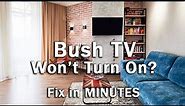 How to Fix a Bush TV that Won't Turn On