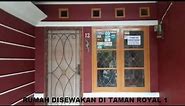 Rumah Disewakan Dikontrakan Di Taman Royal Kota Tangerang
