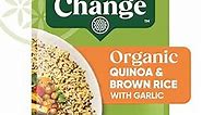 SEEDS OF CHANGE Organic Quinoa & Brown Rice with Garlic, Microwaveable Ready to Heat, 8.5 Ounce (Pack of 12)