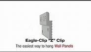 Aluminum Z Clip Panels for Hanging Systems | Eagle Mouldings
