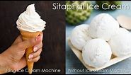 Sitaphal Soft Serve Ice Cream| Custard Apple Ice Cream| Without Whipping Cream ~ The Terrace Kitchen