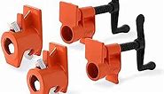 PONY 2-Pack 50 Wood Gluing Pipe Clamp Fixture for 3/4 Inch Black Pipe