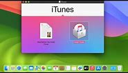 Install iTunes On macOS Sonoma