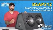 The Perfect All-in-One Bass Package! || Belva BSAP212 Dual 12" Powered Subwoofer Enclosure