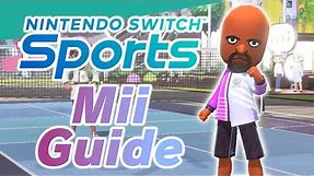 How To Use Miis In Switch Sports - Mii Customization Guide for Nintendo Switch Sports