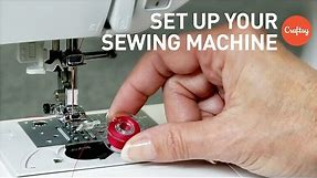 How to Set Up a Sewing Machine for Beginners with Angela Wolf