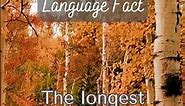 The longest word in English without a vowel is... #learningenglish