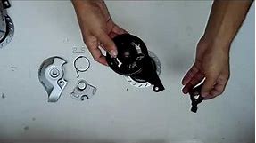How to assembly a bicycle rollerbrake