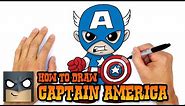 How to Draw Captain America | The Avengers