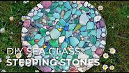 How to make Sea Glass Stepping Stones